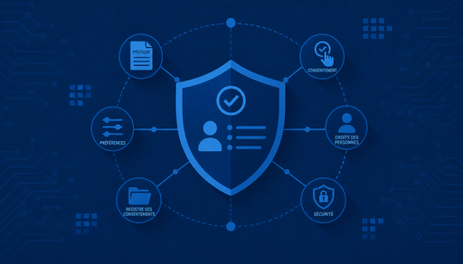 Démo module de gestion du consentement et de la vie privée (Loi 25)